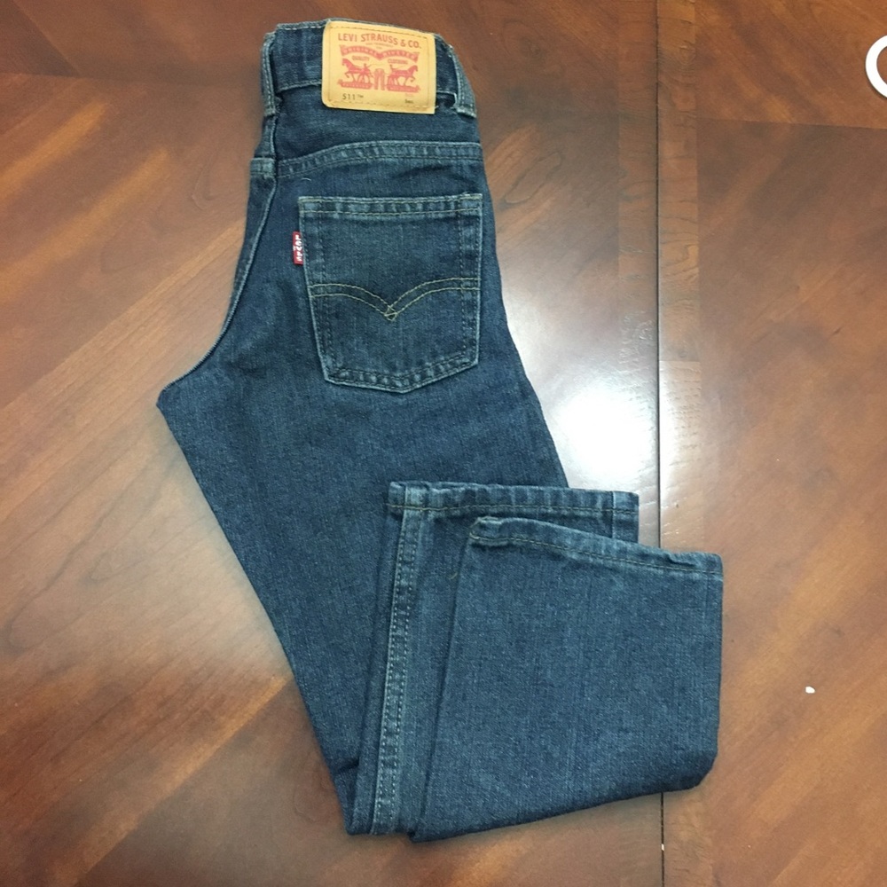 Levi’s 511 slim dark wash denim jeans size 5